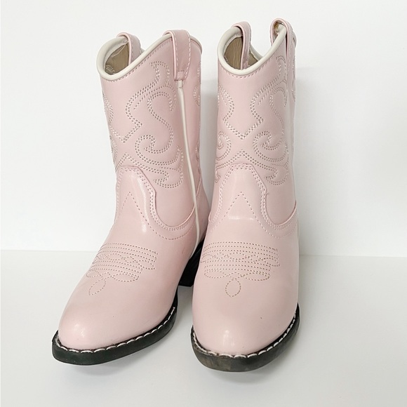 Canyon Trails Other - Pink Canyon Trails Girls Cowboy Boots Size Toddler 9m
